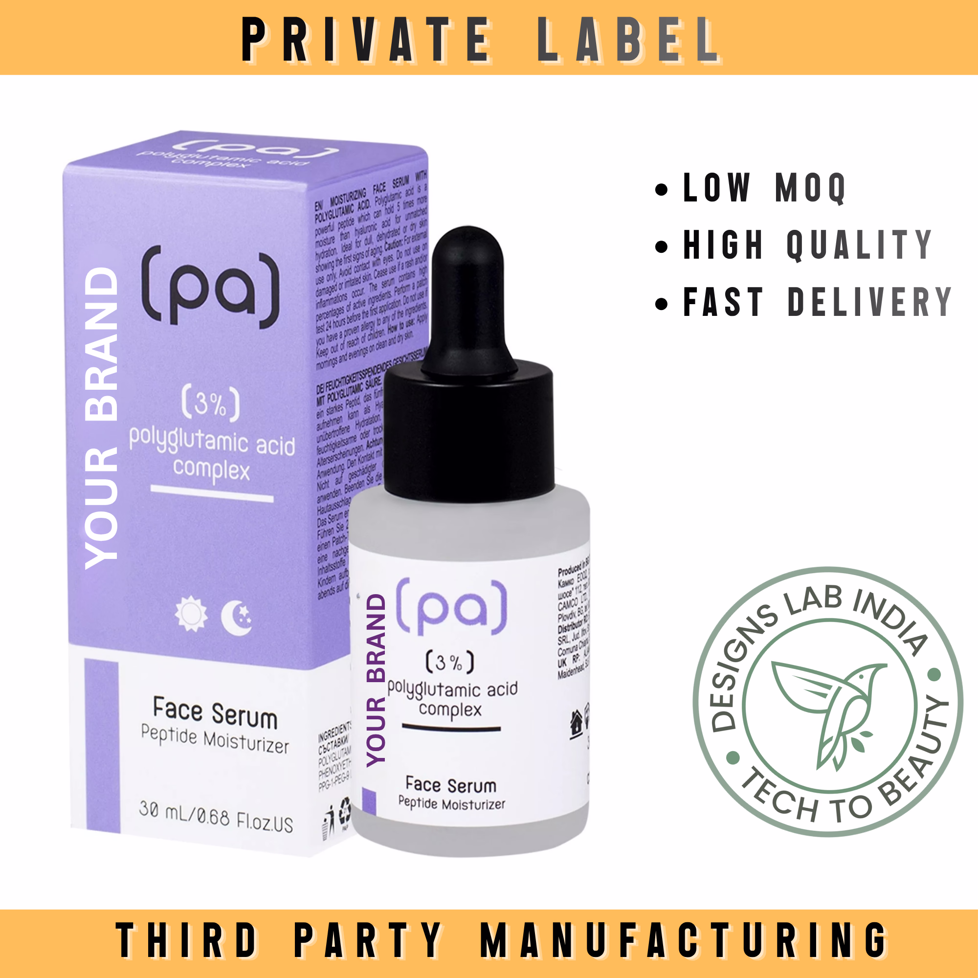 Polyglutamic Acid Face Serum